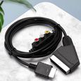 1.8m RGB Scart Cable For Sony Playstation PS1 PS2 PS3 TV AV Lead Replacement Connection Game Cord Wire for PA-1