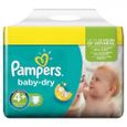 Pampers - 400 couches bébé Taille 4+ baby dry-1