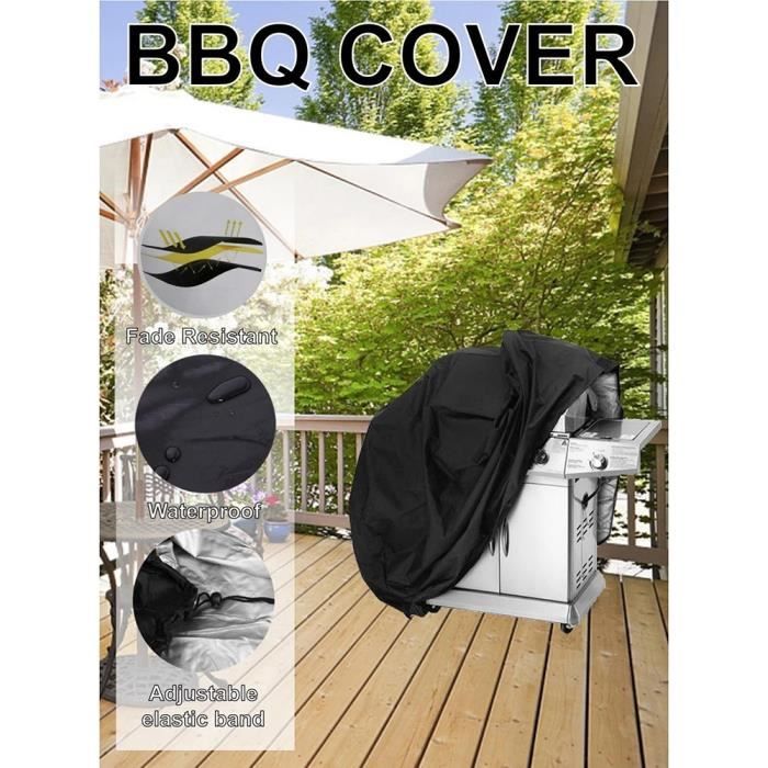 Housse De Protection étanche Pour Chauffage D'extérieur - Taille 61x96,5 Cm - Matériau 190T Argenté - Jardin, Terrasse