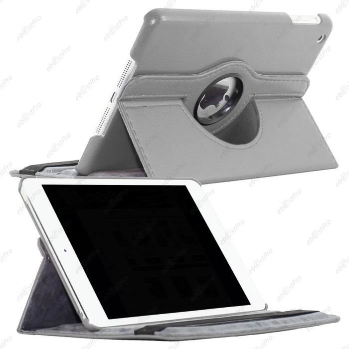 Verre Trempé pour Apple iPad Air (5) Housse Coque Etui rotatif, Noir -  Cdiscount Informatique