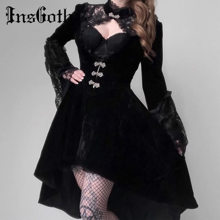 Robe gothique 2025 velours