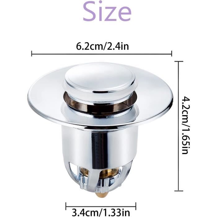 2 Pièces Bouchons De Vidange Bateau Acier Inoxydable - Pour Drains 1" Ou 1-1/4"