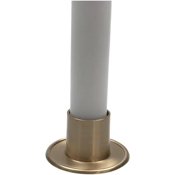FRITZ COX Bougeoir doré en laiton 'Memento' pour bougies de 4 cm Design ...