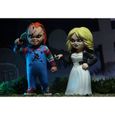 Figurine CHUCKY - Chucky & Tiffany - Figurine Toony Terrors 15cm-2