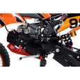 Moto Cross Dirtbike Enduro pour jeunes 125cc 17/14 Pouces Orange-2