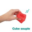 Jeu de construction - LUDI - Cubes sensoriels emboîtables - Bébé - Multicolore - 9 pièces-2