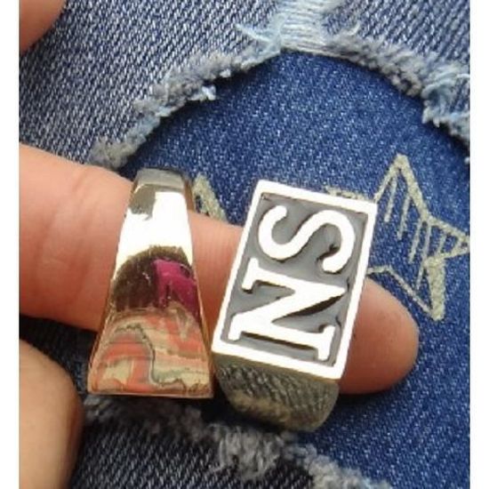 Bague Sons Of Anarchy En Acier Lot De 2 Bagues Achat Vente