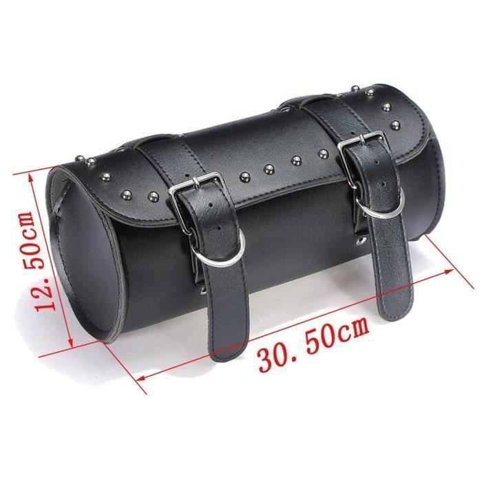 Sacoche Sac Scooter Cuir Sac à Dos Moto Et Scooter Vintage Pour Motard