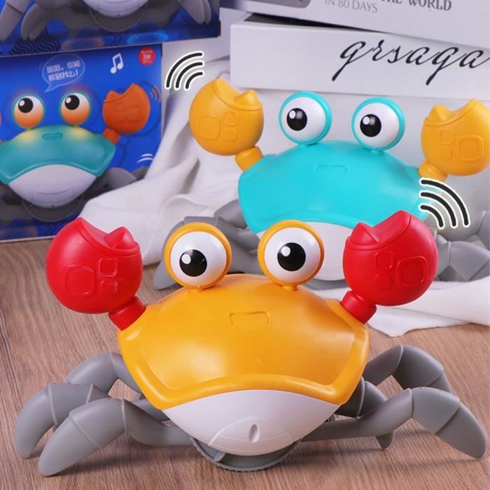 Baby Crawling Crab,Jouet de crabe rampant pour bébé, jouet de crabe  dansant, jouet musical de crabe rampant sensoriel pour bébé - Cdiscount  Jeux - Jouets