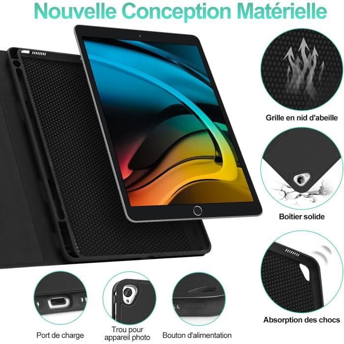 Clavier Pour Ipad 9Eme Generation, Coque Clavier Ipad 9E-8E-7E