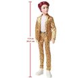Bts X Mattel Poupée Jungkook, à L'effigie du Membre du Groupe de K-pop, Figurine à Collectionner, Gkc87-3