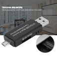 YOSOO Lecteur de carte Lecteur / graveur de carte multifonction OTG / USB pour PC Micro SD / SD / TF et téléphones mobiles-3