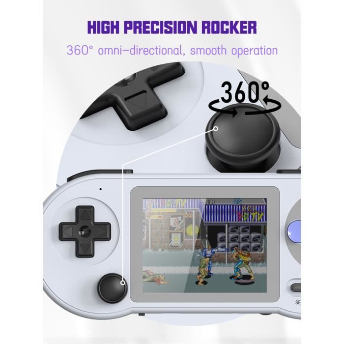 Mini console portable rétro pour jeux d'arcade avec 360 jeux classiques