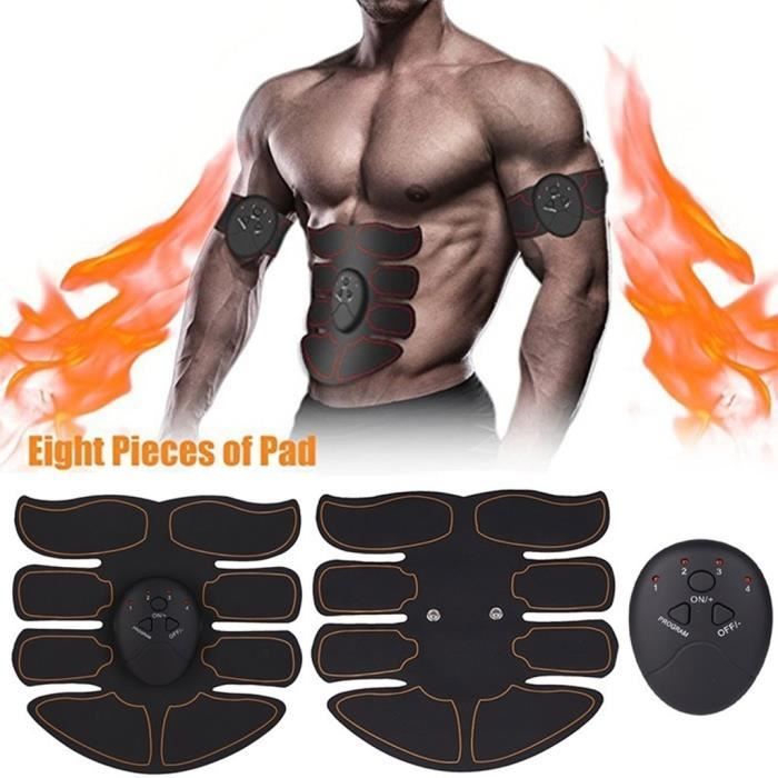 Fat Perte Stimulateur Abs Simulateur Ceinture Muscle Toner Abdomen Bras Hommes Femmes Cdiscount Sport