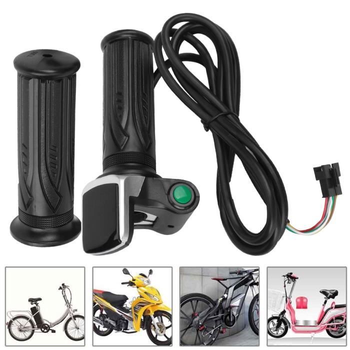 Accélérateur d'accélérateur de vélo électrique pour vélo électrique / vélo  électrique / vélo de montagne Contrôle de la vitesse de l'accélérateur