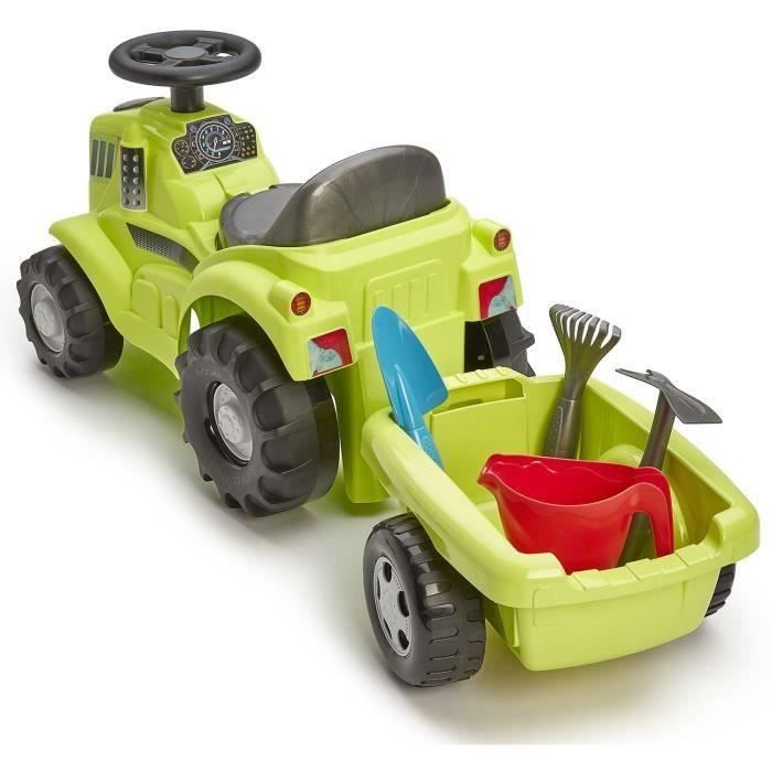 Porteur Tracteur remorque 85 cm garni ECOIFFIER Cdiscount Jeux Jouets