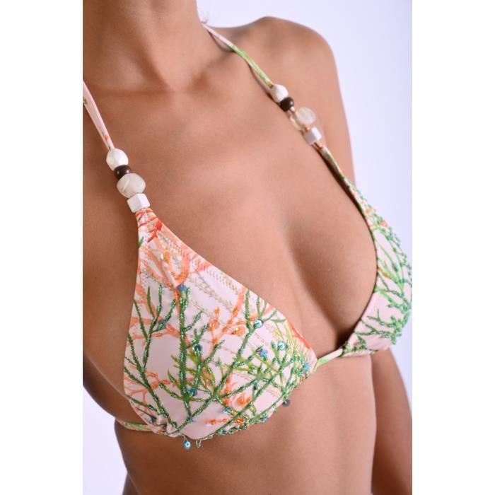 Haut de maillot de bain femme Soraya Dita corail corail M Corail corail Cdiscount Pret a Porter