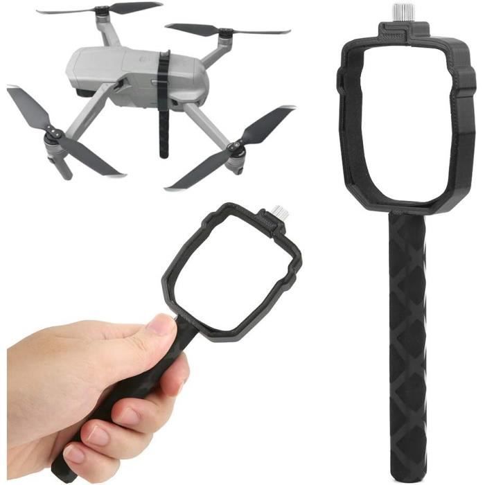 Support De Poignée Pour Drone DJI Mavic Air 2 - Compatible Trépied 1/4" - En Plastique Noir - Montage Facile - 10