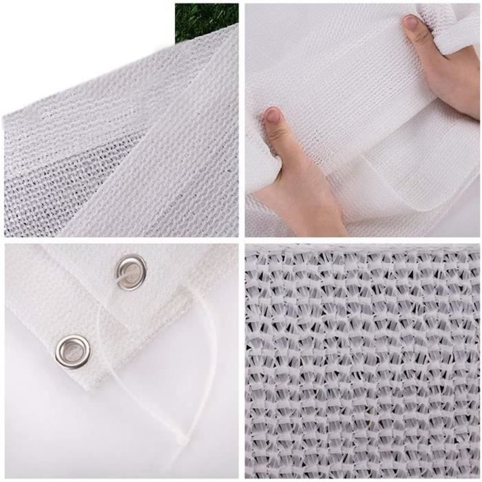 Filet D'Ombrage LATERN 2m X 3m 55% - Bâche Ombrage Jardin Serre Patio Anti-UV Résistant, Protection Plantes Et Voiture