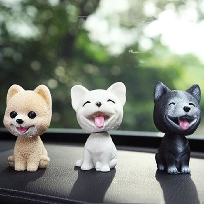Lsaardth Bobbleheads de Chien pour Voiture Tableau de Bord résine Bobblehead Décoration d'intérieur Lsaardth Bobbleheads de Chien pour Voiture Tableau de Bord résine Bobblehead Décoration d'intérieur