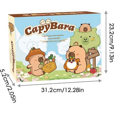 Calendrier De L'Avent Capybara 2025 - 24 Ornements En Acrylique 2D, Chaque Jour Une Nouvelle Surprise - Cadeau Original Noël Pour Fans D'Animaux