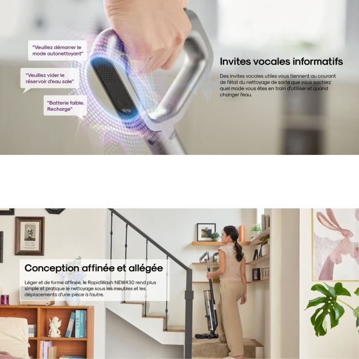 Réservoir D'eau Propre De Grande Capacité Compatible Avec Aspirateur à