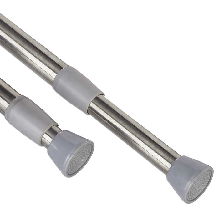 Tringle à Rideau De Douche Télescopique Réglable - 5 M - Sans Perçage