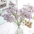 Soie Artificielle Faux Breath Fleurs Bebe Decoration Florale Fete De Mariage Bouquet Violet Poi47 Achat Vente Fleur Artificielle Cdiscount