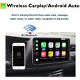 Lecteur dvd de voiture sans fil Carplay Android AUTO, non vendu séparément, prend en charge les téléphones I-0