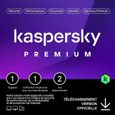 Kaspersky Premium 2024 - (1 Poste - 2 Ans) | Version Téléchargement-0