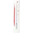 Thermomètre en métal 45cm - STIL - Décoration pour jardin, balcon et terrasse-0