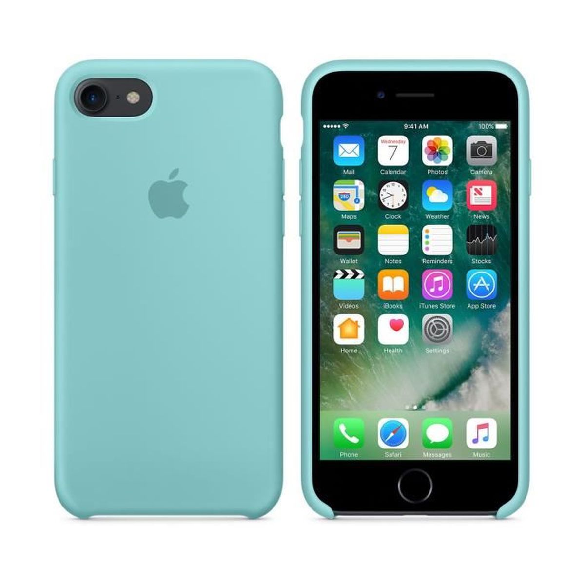 coque iphone 7 couleur bleu