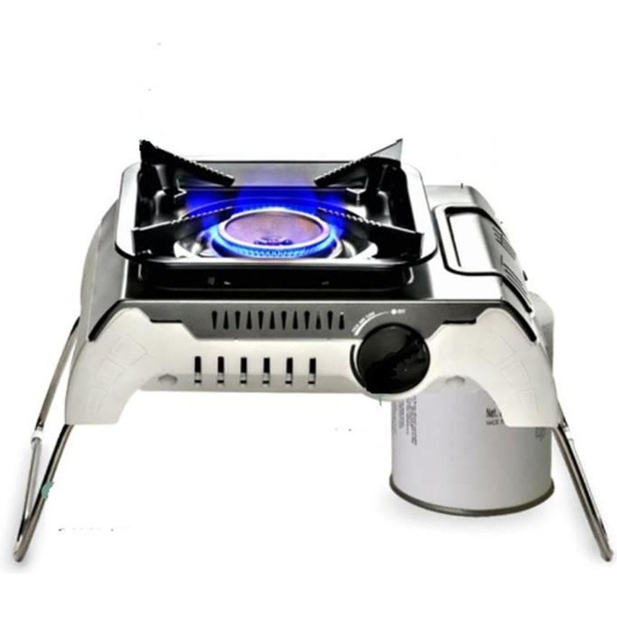 Campingaz Camp Bistro 2 R/échaud /à Gaz 1 Feu R/échaud Camping a Cartouche 2200 Watt R/échaud Ext/érieur Compact avec Mallette de Transport