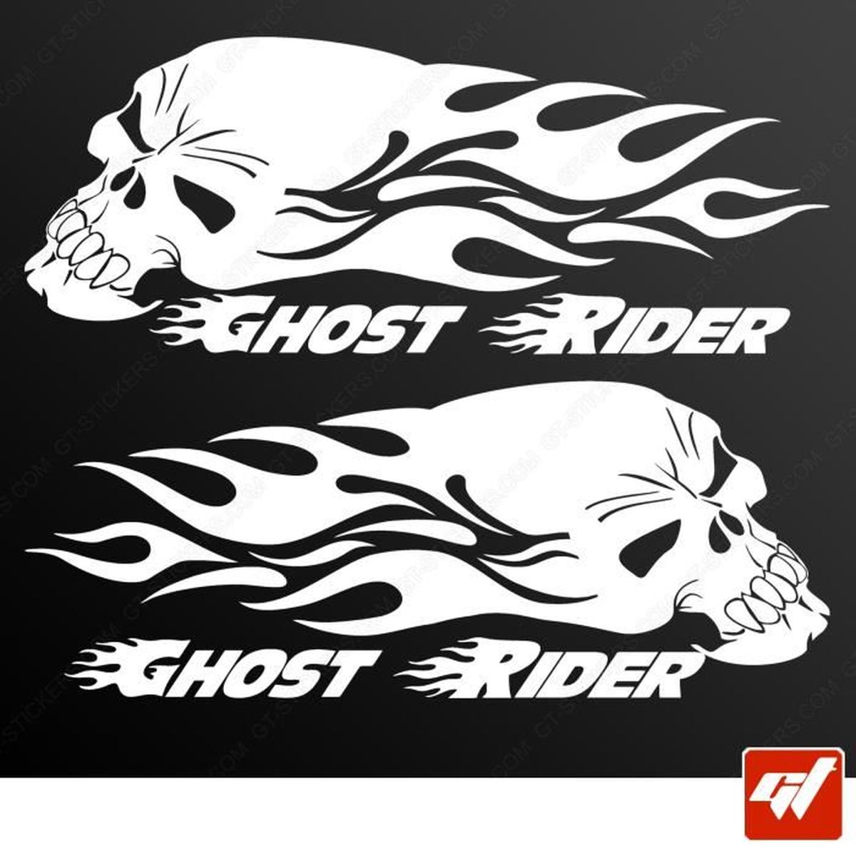 ghost rider stickers for bike