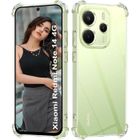 TPF PRODUCTS Coque pour Xiaomi Redmi Note 14 4G - Silicone TPU - Transparent - Anti-choc