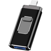 Clé USB 3.0 - Stockage externe - Pour iPhone, iPad - 64 Go - Compatible avec n'importe quel modèle de PC-Pad-téléphones Android - No