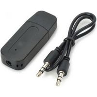  Usb 2.0 3.5 Mm Jack Sans Fil Bluetooth Music Receiver Adaptateur Audio Stéréo 