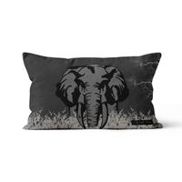 Housse de coussin 32x50 cm ELEPHANT, par Soleil d'Ocre