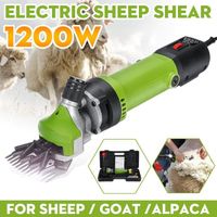 YYV 1200W 2400 tr/min 6 vitesses fournitures de cisaillement électrique tondeuse pour tonte de mouton chèvre alpaga cisaillement ver
