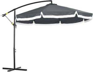PARASOL Parasol déporté parasol de jardin Ø3 x 2,6 cm avec