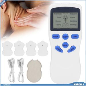 Ashata appareil d'électrostimulateur musculaire Appareil électrique portatif de electromenager appareil Prise UE 100-240V