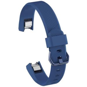 BRACELET MONTRE CONNEC. couleur bleu foncé taille L Bracelet ajustable en 