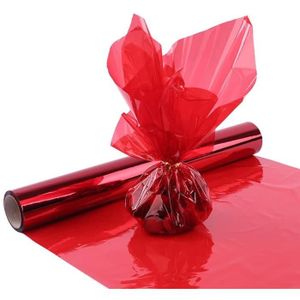 54cm x 10m STOBOK clair cellophane wrap rouleau cadeau emballage protecteur cellophane transparent papier demballage en rouleau fleurs artisanat fournitures 