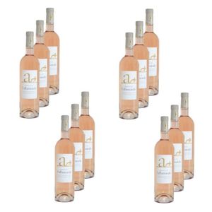VIN ROSE Domaine de l'allamande - Lot 12x Vin rosé A - AOP 