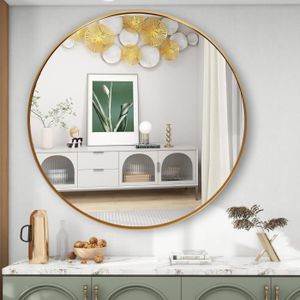 Miroir ovale double face Beauty monté au plafond - Miroirs