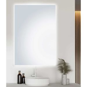 MIROIR SALLE DE BAIN Miroir de salle de bain rectangulaire à LED 70 x 5