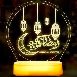 VEILLEUSE BÉBÉ Veilleuse Eid Mubarak Lampe Led Décoratives Ramada