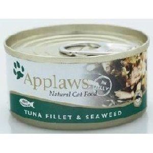CROQUETTES 24 unités de nourriture pour chats Applaws et d'algues 156g-11017