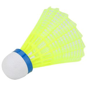 VOLANT DE BADMINTON Volant, 6 pièces / ensemble volant de badminton durable professionnel, volant en Nylon en nylon pour accessoire d'entraînement