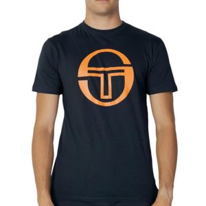 T-SHIRT T-shirt Marine/Orange Homme Sergio Tacchini Stadium